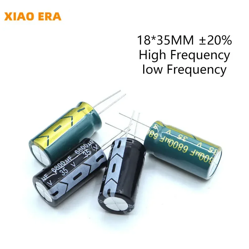 5Pcs 18*35 High Frequency Low ESR Aluminum Electrolytic Capacitor Set 400V 100V 63V 35V 6800UF 10000UF 4700UF 150UF Assorted Kit