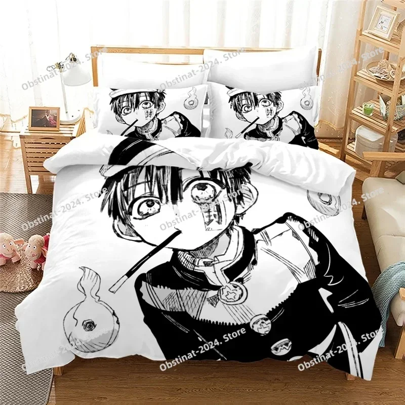 Home Textile Tokyo Ghoul Anime Manga Goth Printed Duvet Cover Pillowcase Bedding Set Bed Linen Sheet Quilt Cover Full King Size