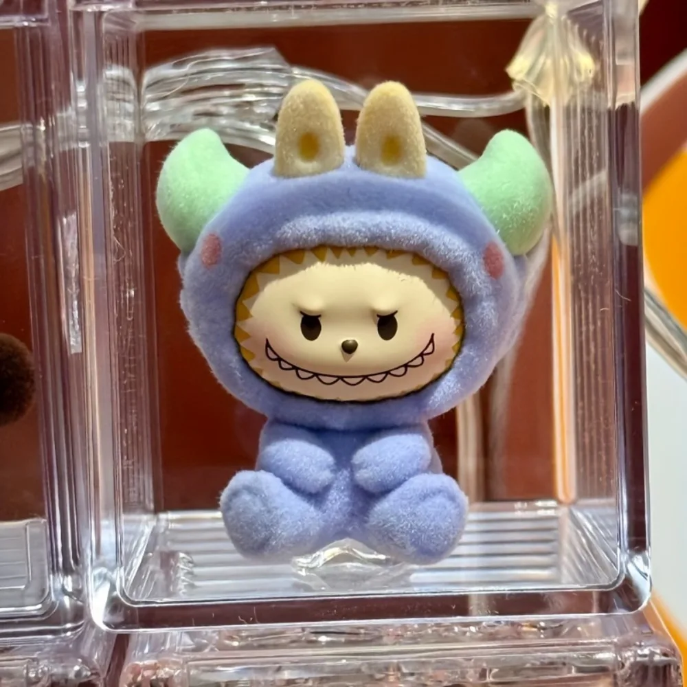 

1pc POP MART series Bubble Cuties, LABUBU and its friends' pajama transformation series small figurines (including an acrylic p