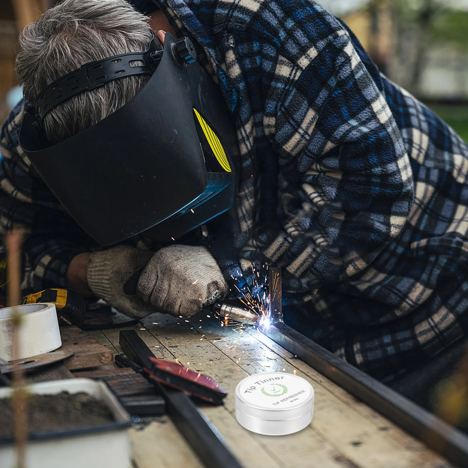 Soldeerpuntreiniger Lasbout Tip Refurbisher Tinerpasta Flux Vertinnenpasta Soldeerbout Tips Reinigingsgel