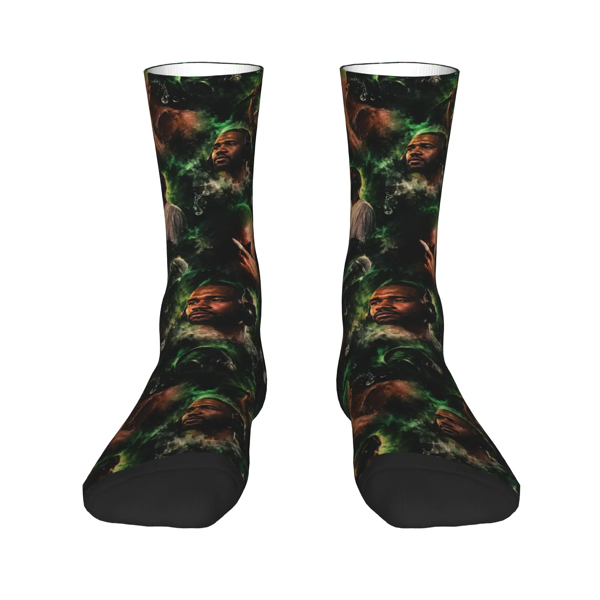 BLOND Print Stockings Men's Rapper Frank Graphic Socks Breathable Vintage Socks Winter Cycling Non-Slip Printed Socks Gift Idea