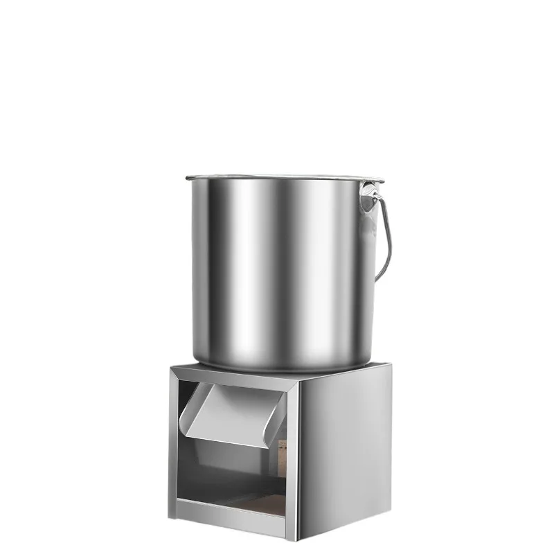 Stainless Steel Vegetable Chopper - Small Home Feed Grinder for Chicken, Herbs & Grass Shredding