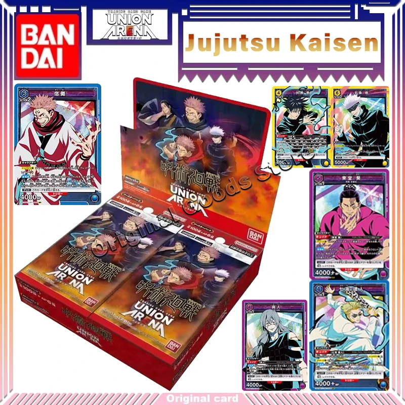 

Original Bandai Jujutsu Kaisen Card UNION ARENA UA02BT Japanese Version Genuine Box Anime Collection Card Children Birthday Gift