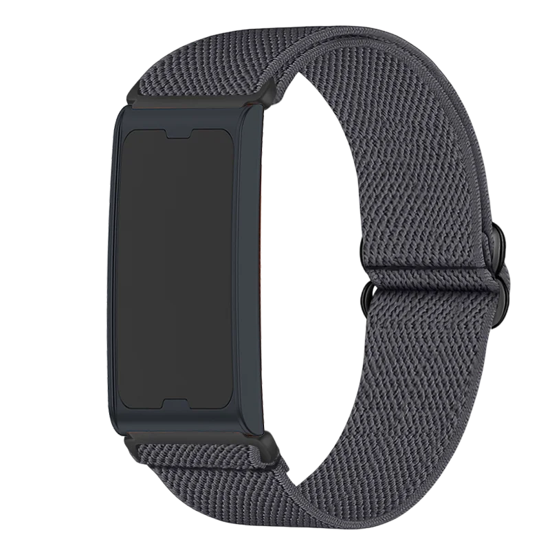 22 مللي متر الفرقة ل Amazfit Helio النايلون مطاطا سوار ساعة مع انزلاق مشبك كوريا ل Amazfit التوازن 2/الفهد برو 47 مللي متر/BIP 6