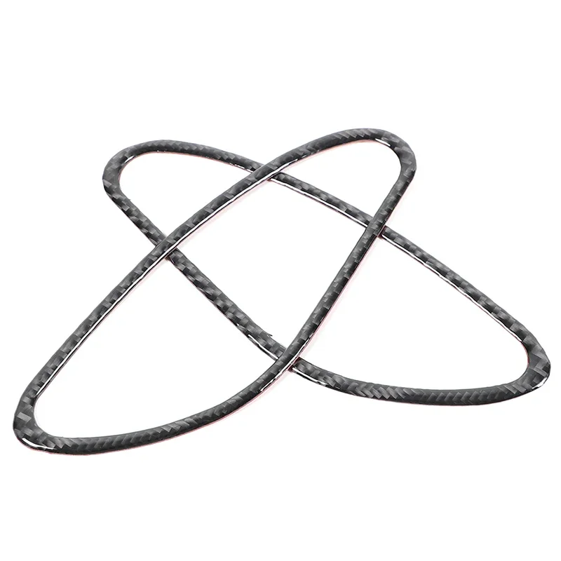 

For BMW 6 Series M6 E63 E64 2004-2010 Soft Carbon Fiber Car Door Inner Handle Frame Trim Sticker Interior Car Accessories