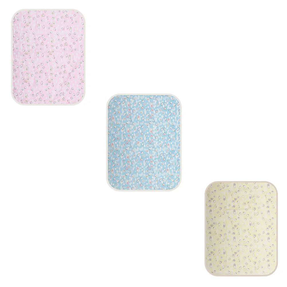 

Waterproof Baby Bed Pad Toddler Mat Moisture Proof Wetting Cartoon Diaper Newborn Protector Durable Travel Foldable Sheets Dry