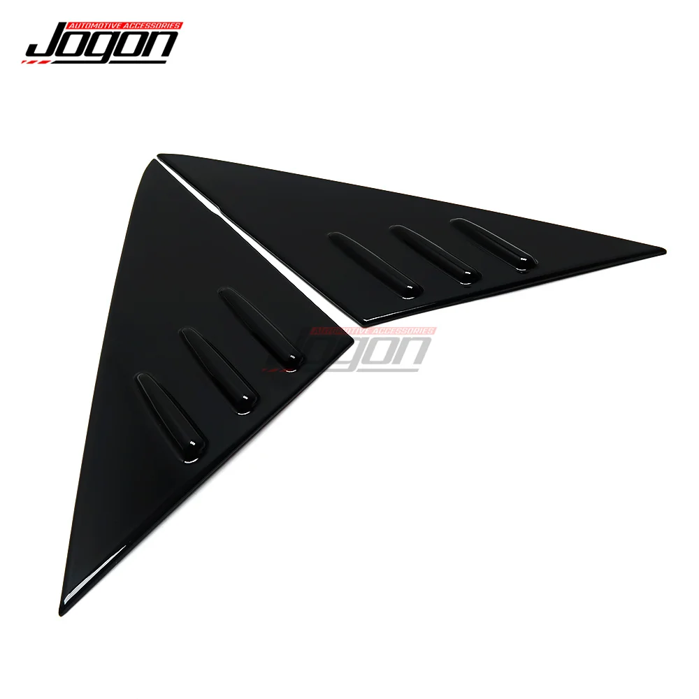 For VW GOLF 8 MK8 GTI R GTD GTE 2020 2021 Car Exterior Front Pillar Window Triangle Cover Trim Sticker Accessories