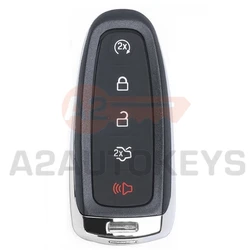 A2AUTOKEYS For Ford Explorer Edge Flex C-max Taurus 2011 2012 2013 2014 2015 M3N5WY8609 Remote Control Smart Car Key Shell