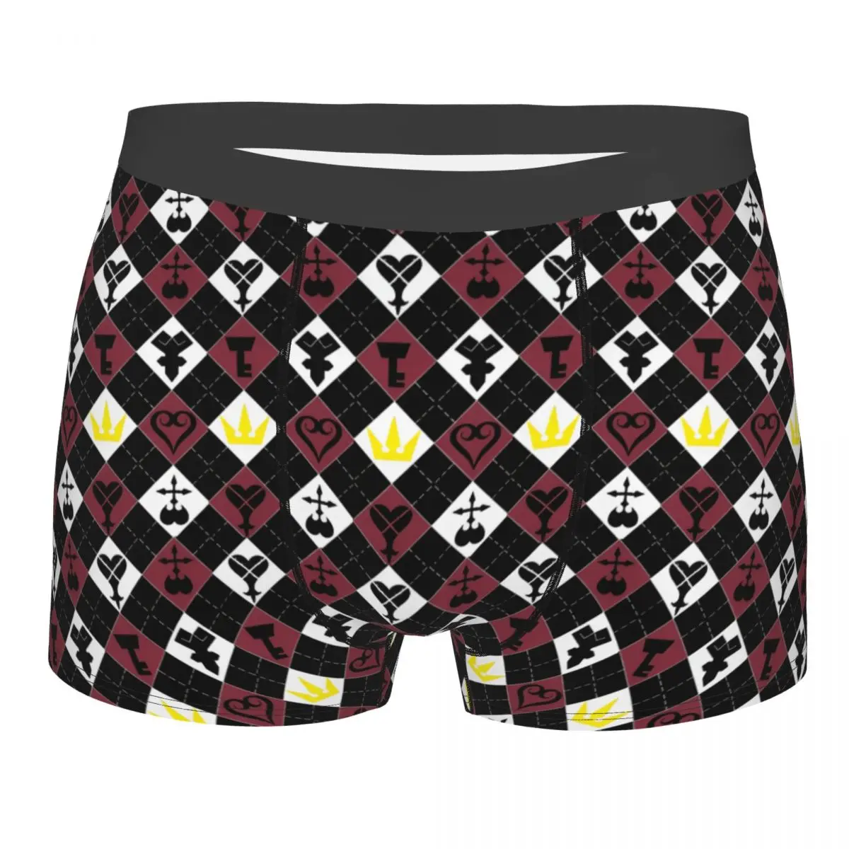 

Custom Novelty Anime Game Kingdom Hearts Boxers Shorts Panties Male Underpants Stretch Briefs Underwear
