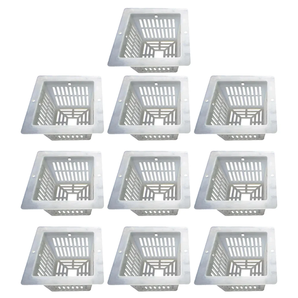 Pack of 10 Net Pots Enhance Your Water Culture Gardening Experience with Optimal Aeration and Drainage Solutions
