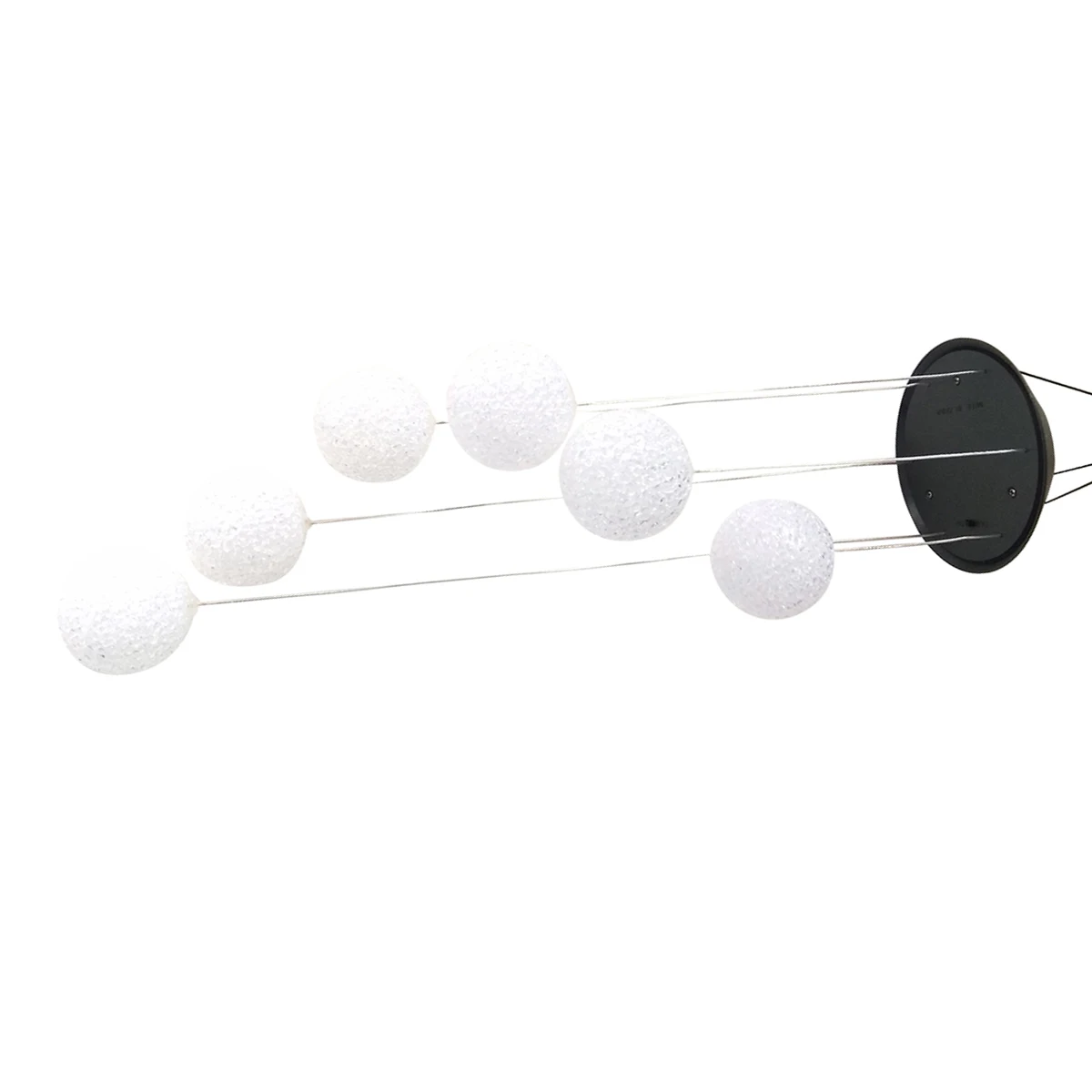 

Solar LED Yarn Balls Hanging Lamp Wind Chime Copper Shell Outdoor Garden Patio Soft Glow Lighting LED Hanging Lamp