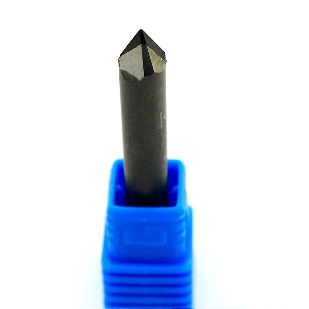 6mm Diameter Diamond Stone Cutting Machine End Milling Cutter PCD Carving Drill Bit Granite Carving Knife Marble Carving Tool