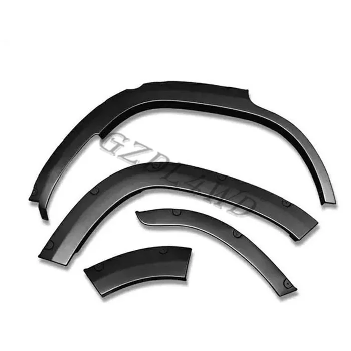 4x4 Car Wheel Eyebrow Black Offroad ABS Wheel Arch Flares for Land Cruiser 200 LC200