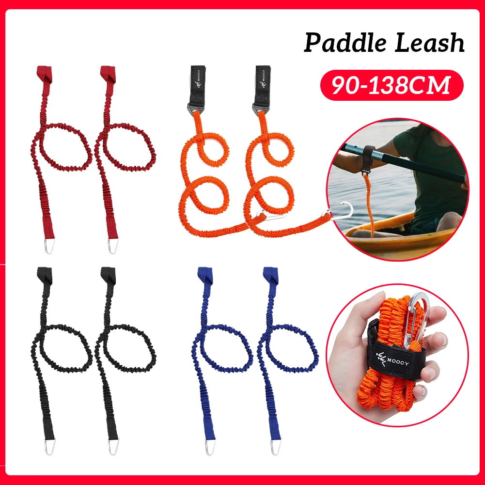 

1 шт., анти-потерянный поводок для весла для каяка с предохранительным крючком, спиральный ремешок, сверхмощная нейлоновая веревка для каноэ, аксессуары для лодок