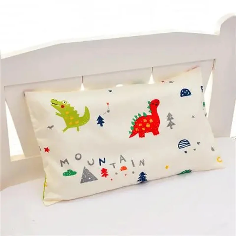 Lovely sarung bantal bayi tunggal 100% katun sarung bantal anak-anak lembut rumah empat musim sarung bantal kartun asrama siswa