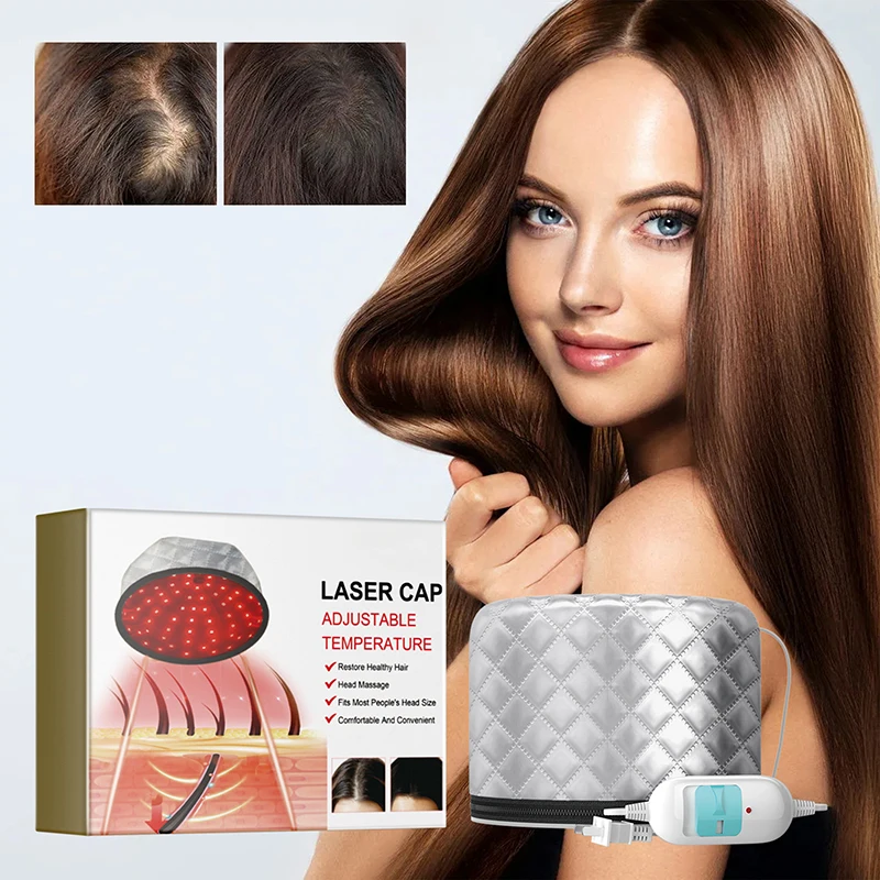 Gorro de SPA para el cabello, gorro con calefacción eléctrica, gorro de tratamiento ajustable para el cuidado del cabello, vaporizador térmico para el cuidado Personal