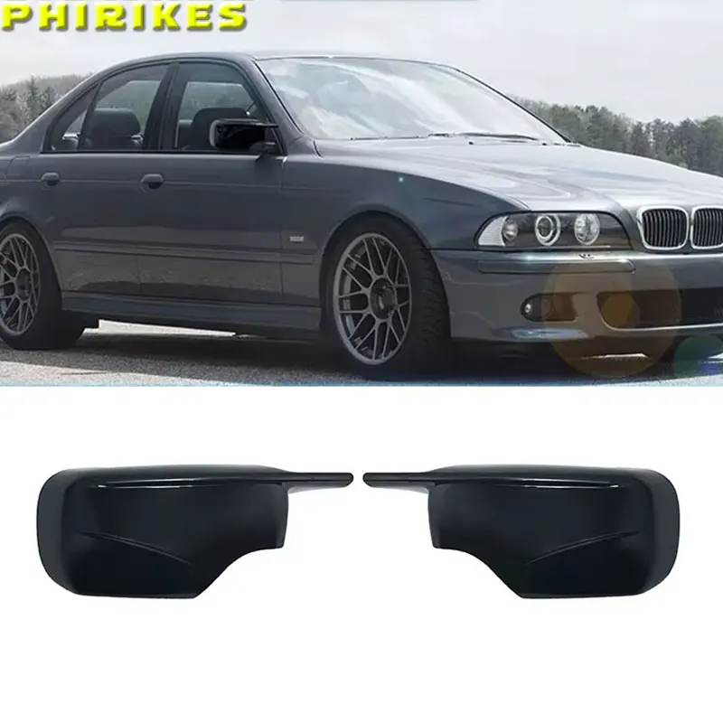 

Rearview Mirror Cover Cap Carbon Fiber / Black For BMW E46 E39 4door 325i 330i 525i 530i 540i 1998 1999 2000 2001 2002-2005