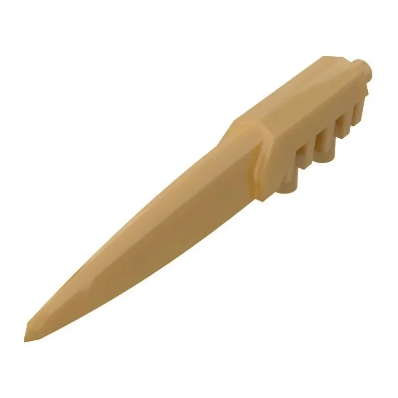 [50Pcs]【50g】 92218 Long-pointed spiked claw weapon,standard size blocks, rare multi-colored blocks, DIY MOC creation parts.