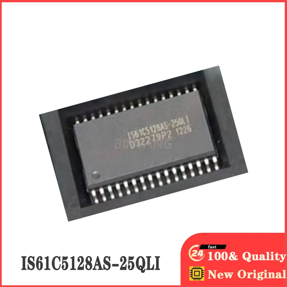 (5piece) 100%  IS61C5128AS-25QLI  IS61C5128AS-25  SOP-32  New Original Stock IC Electronic Components