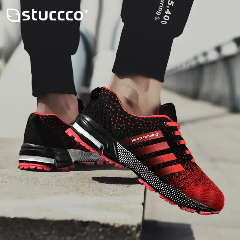 Fashion Men Casual Shoes Breathable Running Shoes Big Size 47 Sneakers Women Mesh Comfortable Walking Jogging Sport Shoes Light