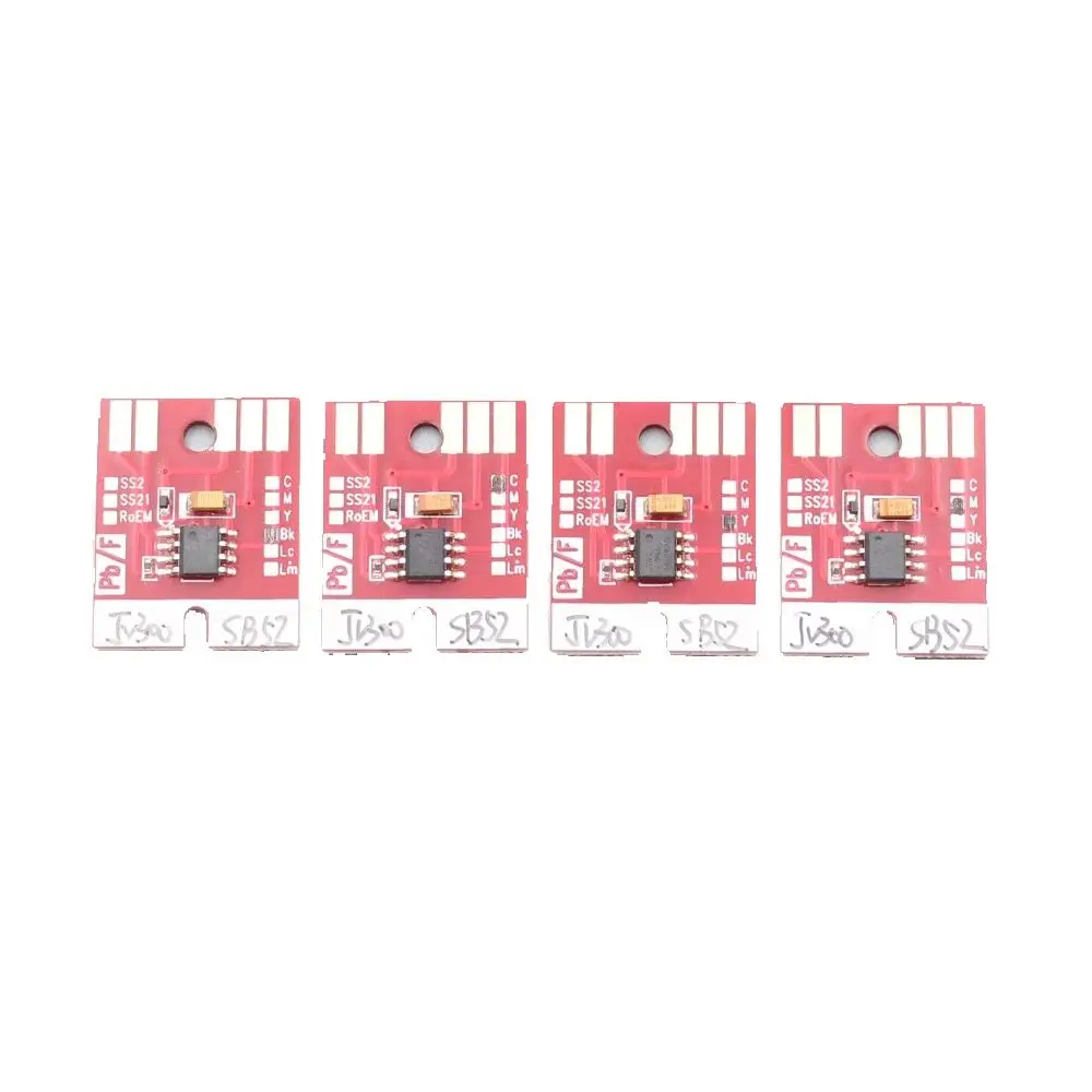 6 colors SB52 JV33 Permanent chip for Mimaki JV33 JV34 JV30 JV5 TS34 TS3 TS5 CJV30 printer SB 52 Auto Reset chip