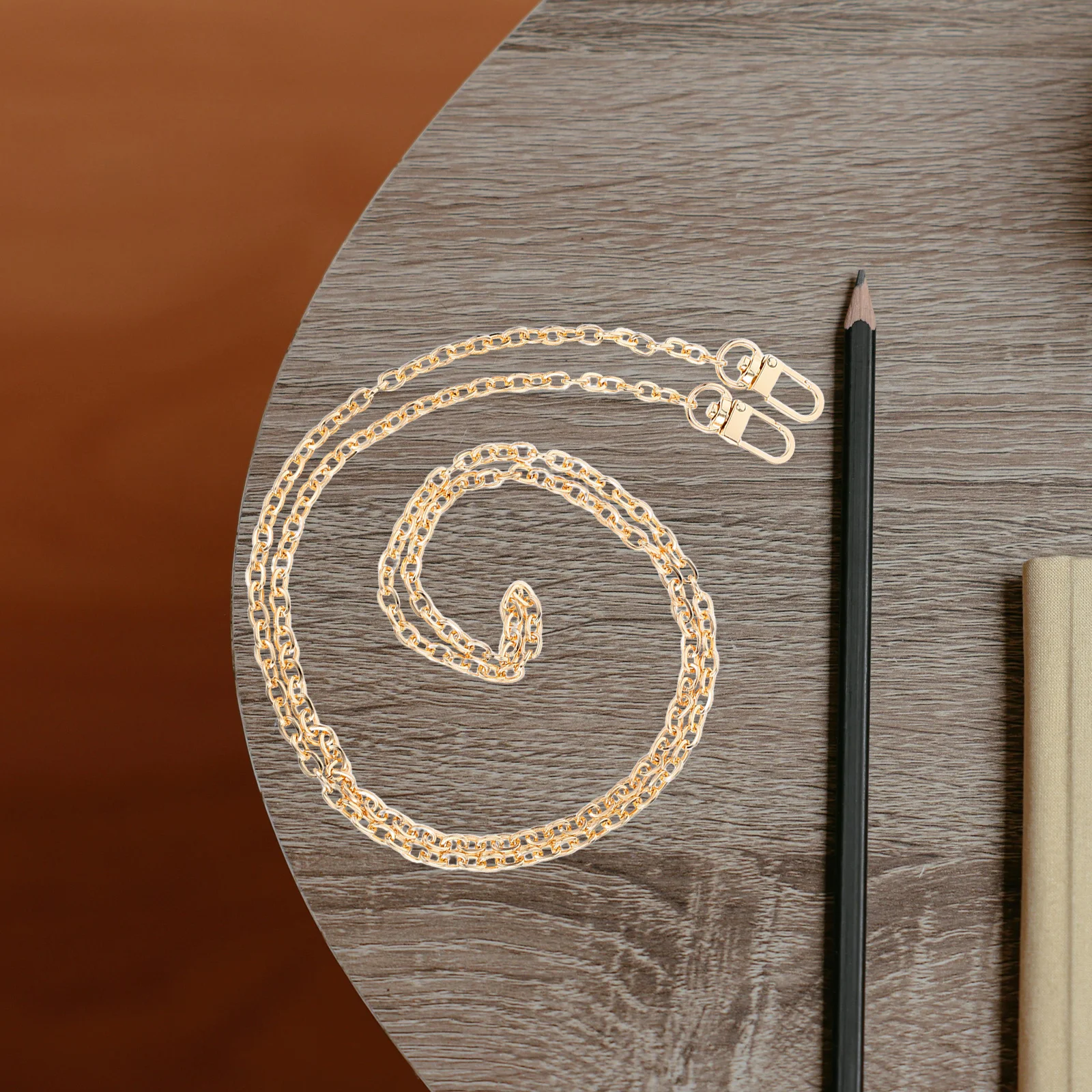 

Women'S Metal Strap For Handbag Purse Shoulder Replacement Accessories Light Golden Adjustable Bag Chain Strap With Buckles For