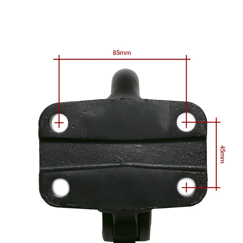 Universal Tow Hook Trailer Hitch 2 Inch 50mm Ball Option 85X45 Hole Position Towing Arm Connector Accessory