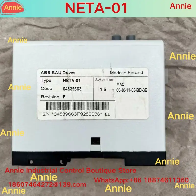 Second-hand test OK   NETA-01 Intelligent Ethernet Communication Module