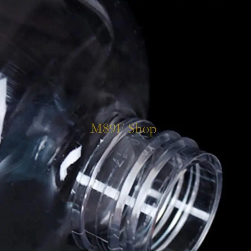 M89F Recipientes recarregáveis tampas seguras 5Sizes Opção higiene transparente garrafas armazenamento higiene