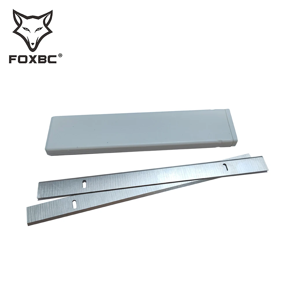 FOXBC 210mm HSS Planer Blades for Einhell TC-SP 204 2PCS 8