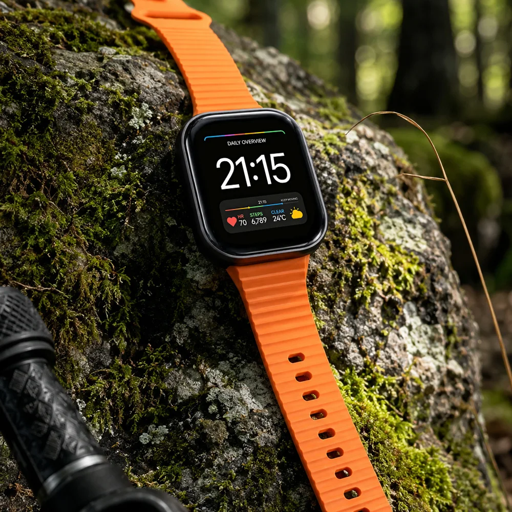 Strap For Redmi Watch 6Active/6Lite/6/5/4 Silicone Sport Breathable Band For Mi Band 10 Pro 9 Pro 8 Pro Waterproof Wristband