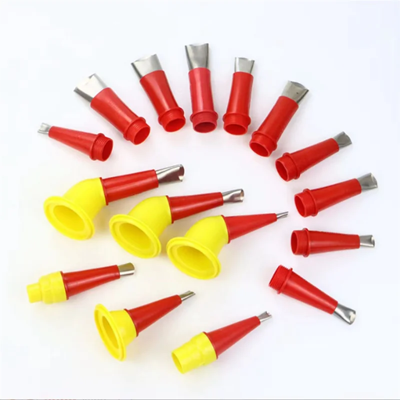 Integral Detachable Base Structure Rubber Nozzle Universal Integrated Rubber Nozzle Reusable Caulking Nozzle Applicator