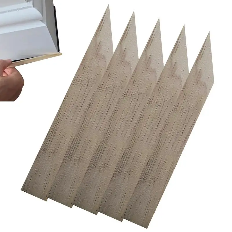 5Pcs/set Wooden Caulking Applicator Spatula Wall Caulk Remover Grout Sealer Applicator Caulking Tools for bathroom jointing