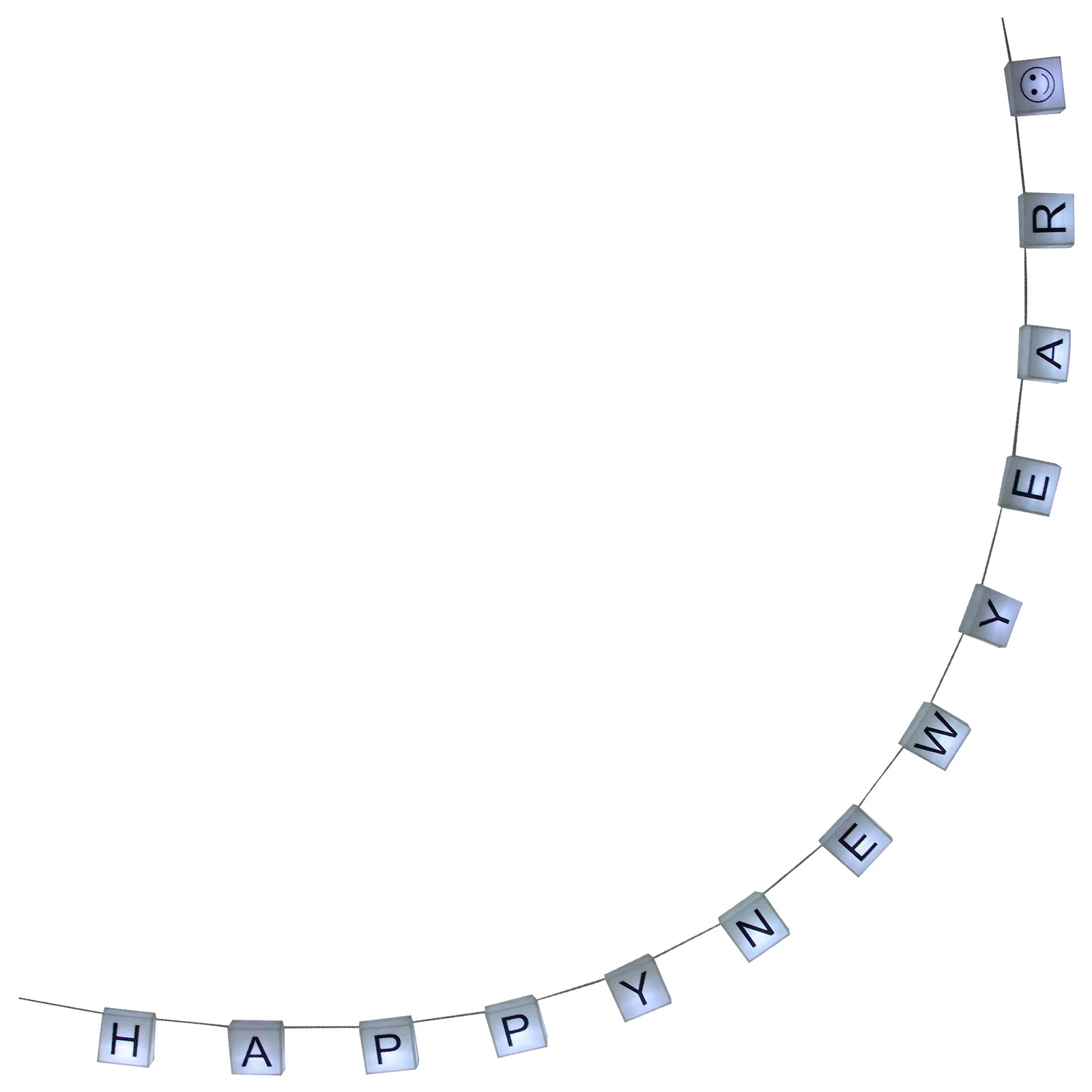 

1Set 3m 20leds LED Letter Light Box String Light Beautiful Eyes Comfortable Use Decorations for Bedroom LED Letters