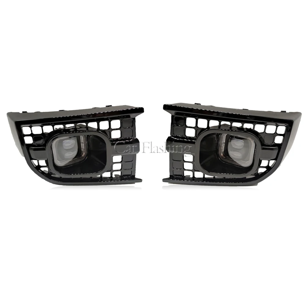 DRL For Land Rover Defender 2020 2021 2022 2023 Car LED Fog Lights Kit Daytime Running Light Fog Lamp Cover With Harness