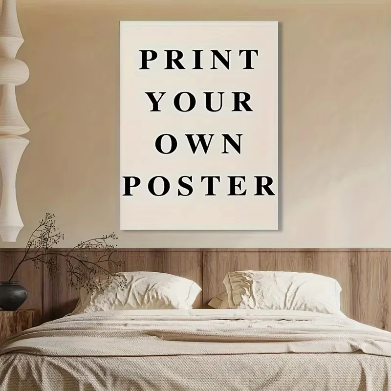 Personalized Canvas Painting Custom Wedding Family Life Photos Custom Posters Wall Art Custom Holiday Birthday Gifts Room Decor