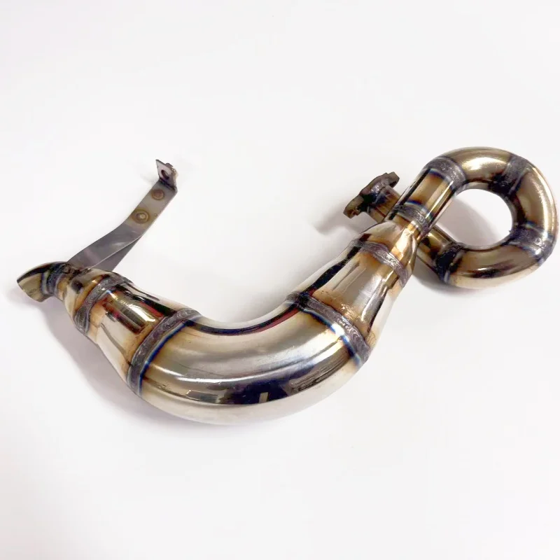 LOSI DBXL RCMK XCR 1/5 four-wheel drive  car upgrade 304 stainless steel silencing version exhaust pipe modification upg