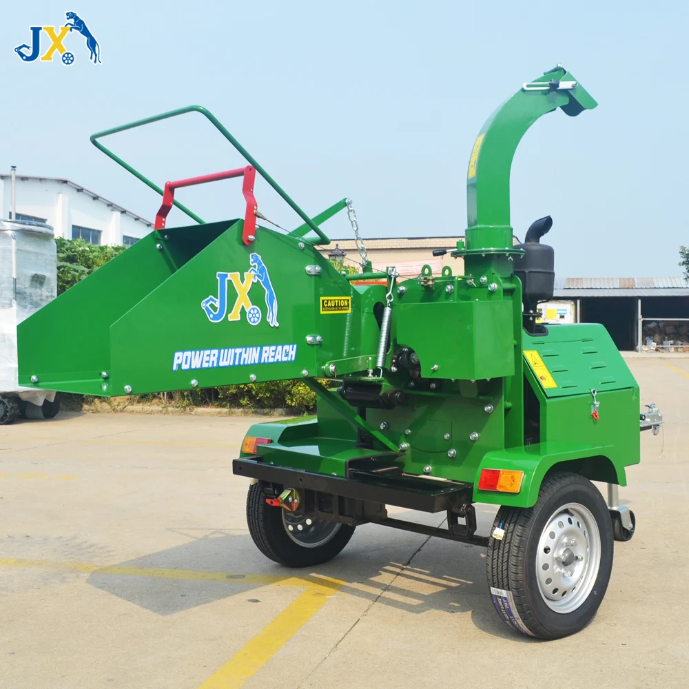 40hp 50hp 80hp 100hp Mobile Mini diesel Shredder Track Wood Chipper Machine Tree Branch Small Crawler Shredder Wood Chipper