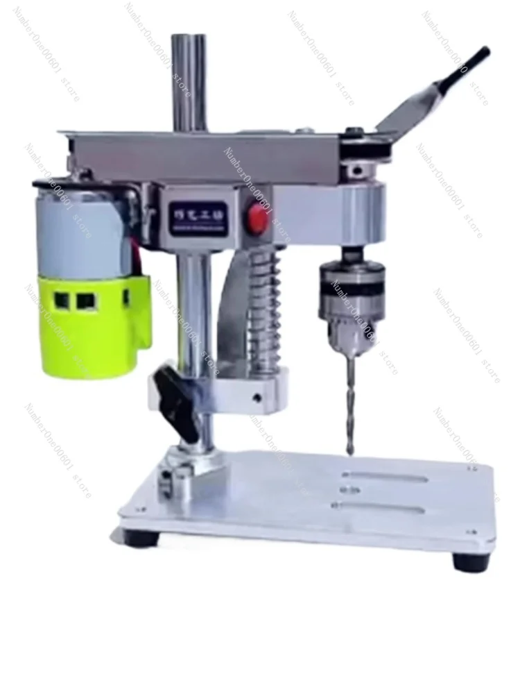 Mini Table Drill DIY Table Repair Table High Precision DC Variable Speed Drilling Electric Drill