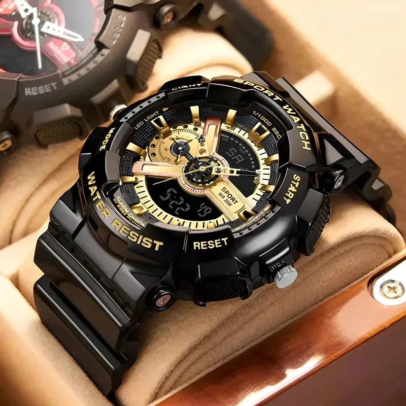 Multifunctional trendy alarm clock sports electronic watch unior high school student male watch internet celebrity