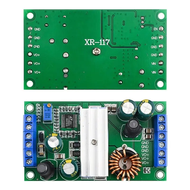 ABZL High Power DC-DC 14A Car Laptop Power Supply Module LTC3780-Step Up/Down Voltage Regulator