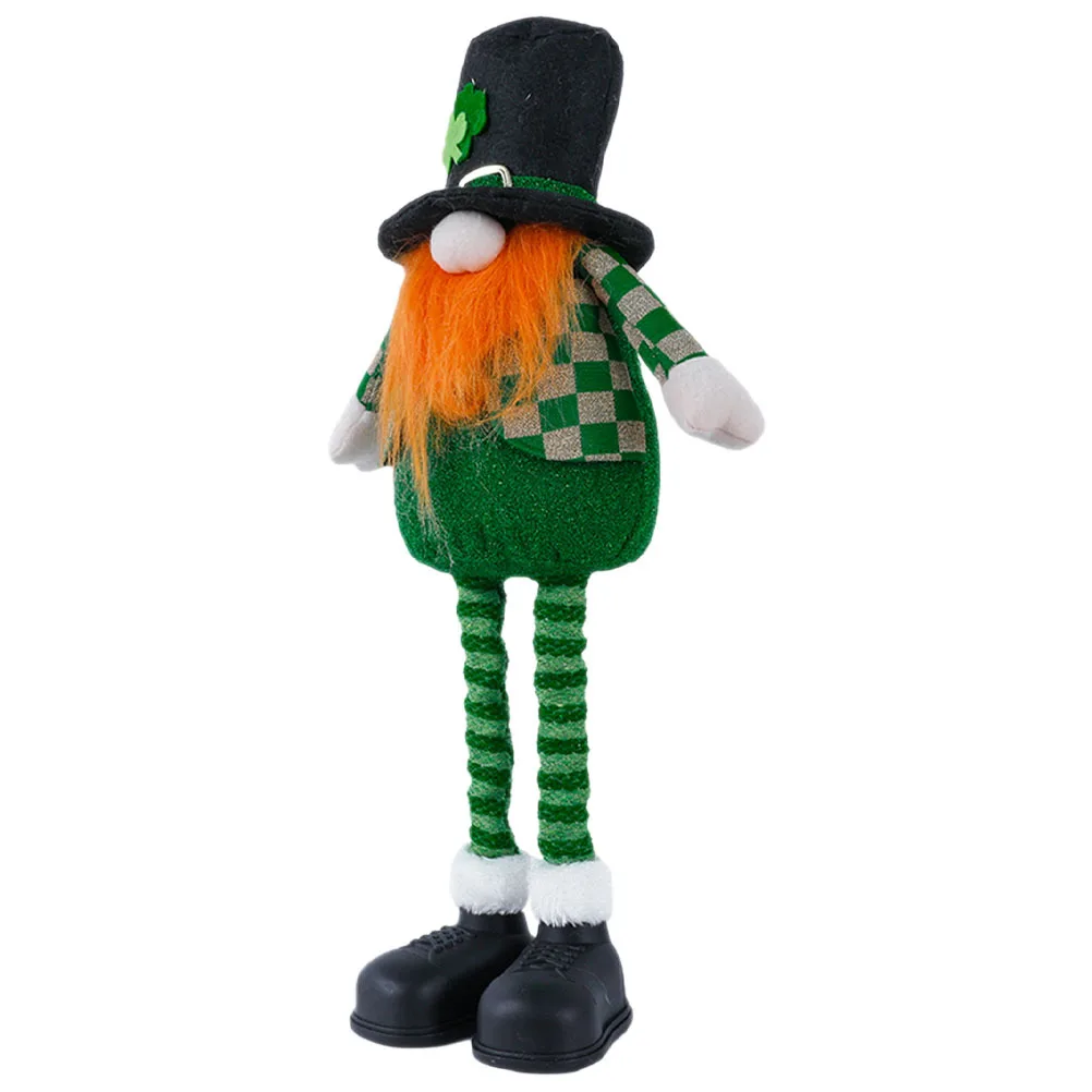 

St Patricks Day Gnome Charming Dwarf Decoration Party Photo Prop Home Tabletop Festival Decor St Patricks Day Gnome