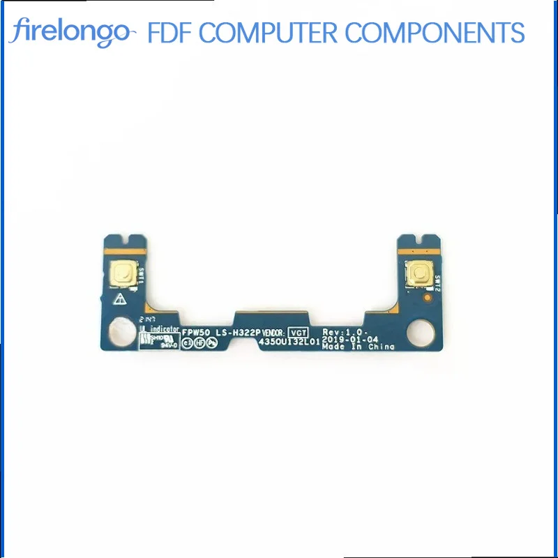For HP 15s-du 15-GW 15-DW Left Right Click Button Touchpad Board LS-H322P Replacement