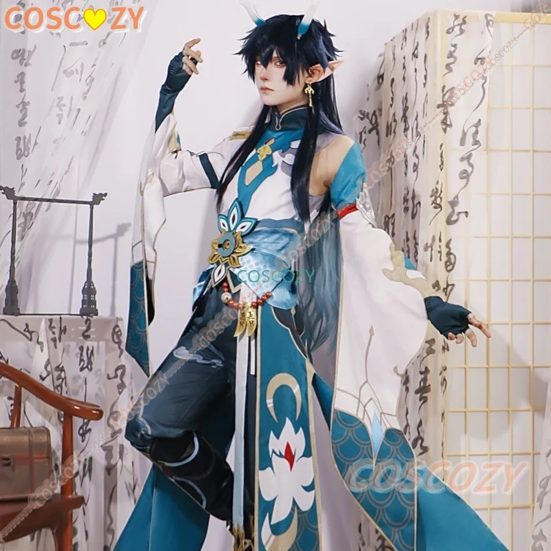 Danheng Cosplay Costumes Game Honkai:Star Rail Chinese Style Men Suits Set Outfit Halloween Carnival Party COSPLAY SUIT