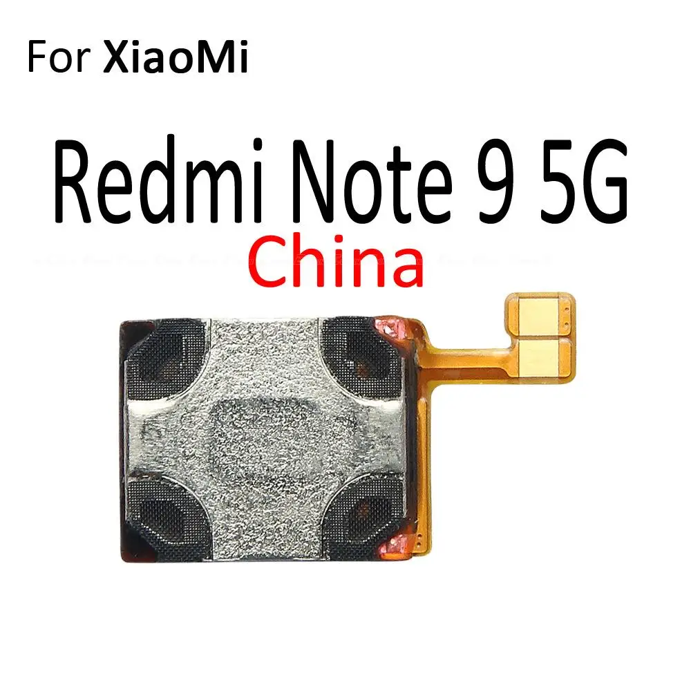 Front Top Earpiece Ear Sound Speaker Receiver Flex Cable For Xiaomi Redmi Note 9T 9S 9 10T 10S 10 Pro Max 4G 5G Global