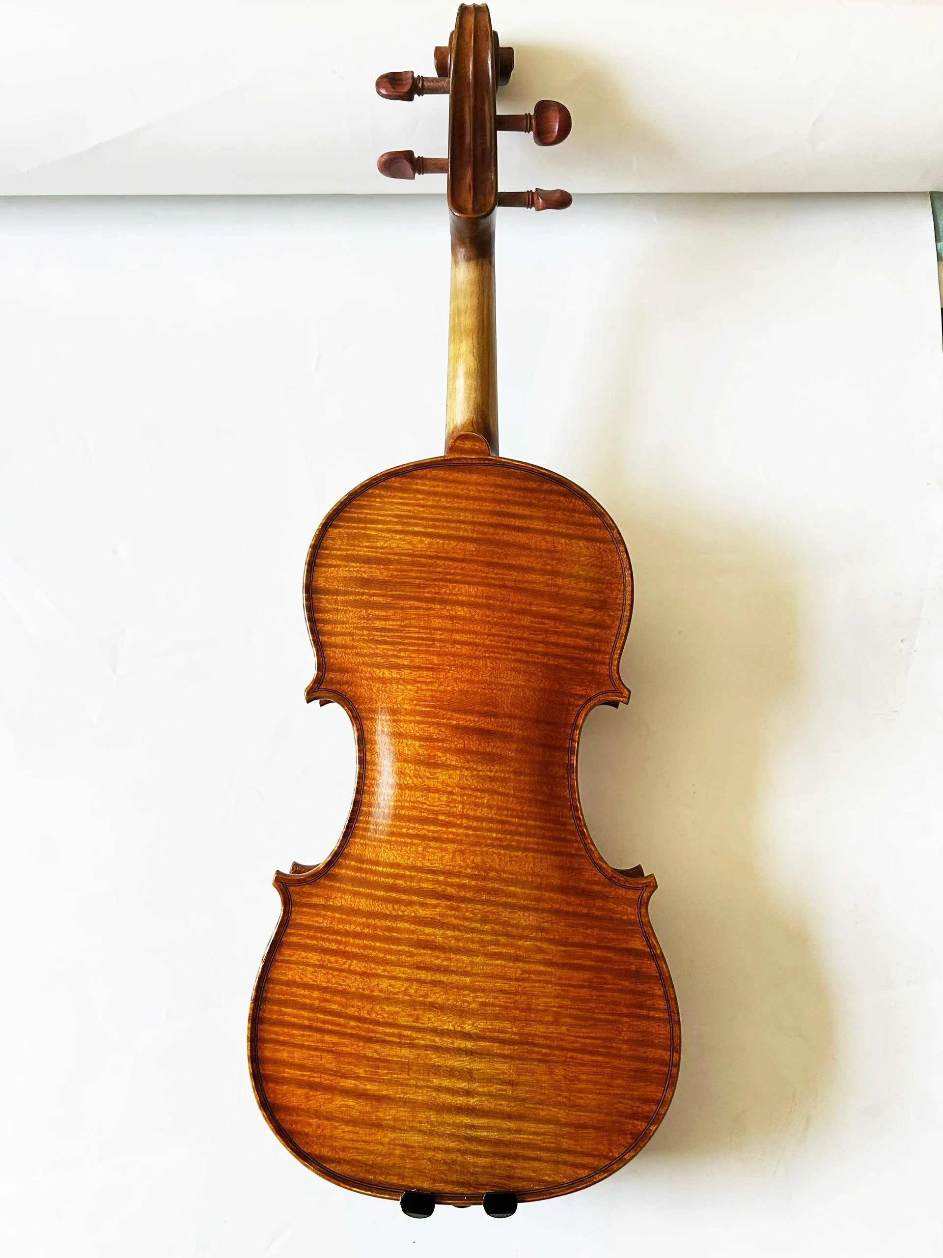 strong tone！Over 30 years of European spruce  handmade violin！Stradivari 4/4 size Professional violin musical instrument
