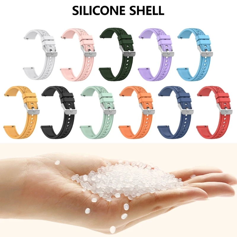 แฟชั่นสบายซิลิโคน 18 มม.สายนาฬิกา,ทำความสะอาดง่ายสายรัดข้อมือกีฬาเหมาะสำหรับ GT4 smartwatches การออกแบบ unisex