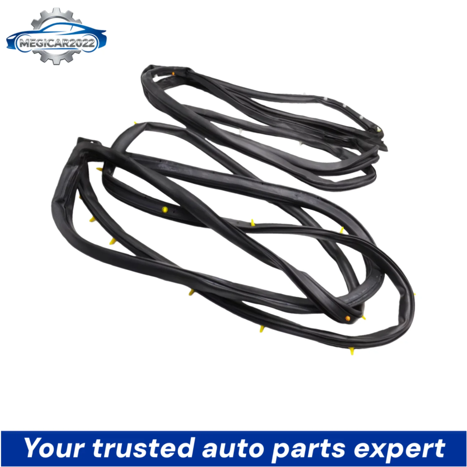 2Pcs For Weatherstrip Front Door  Weather-Strip Front Left and  Right front for Hyundai Sonata 2004-2010 821303K000 821403K000
