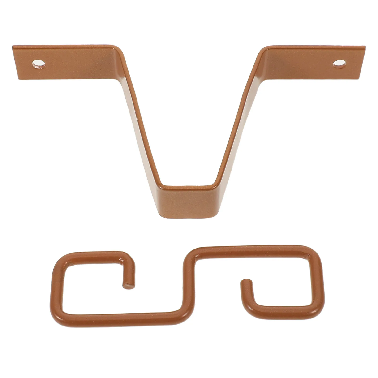 Heavy-Duty Iron Rain Chain Gutter Adapter V-Shaped Connector for Efficient Water Drainage Compatible with Standard Custom Rain