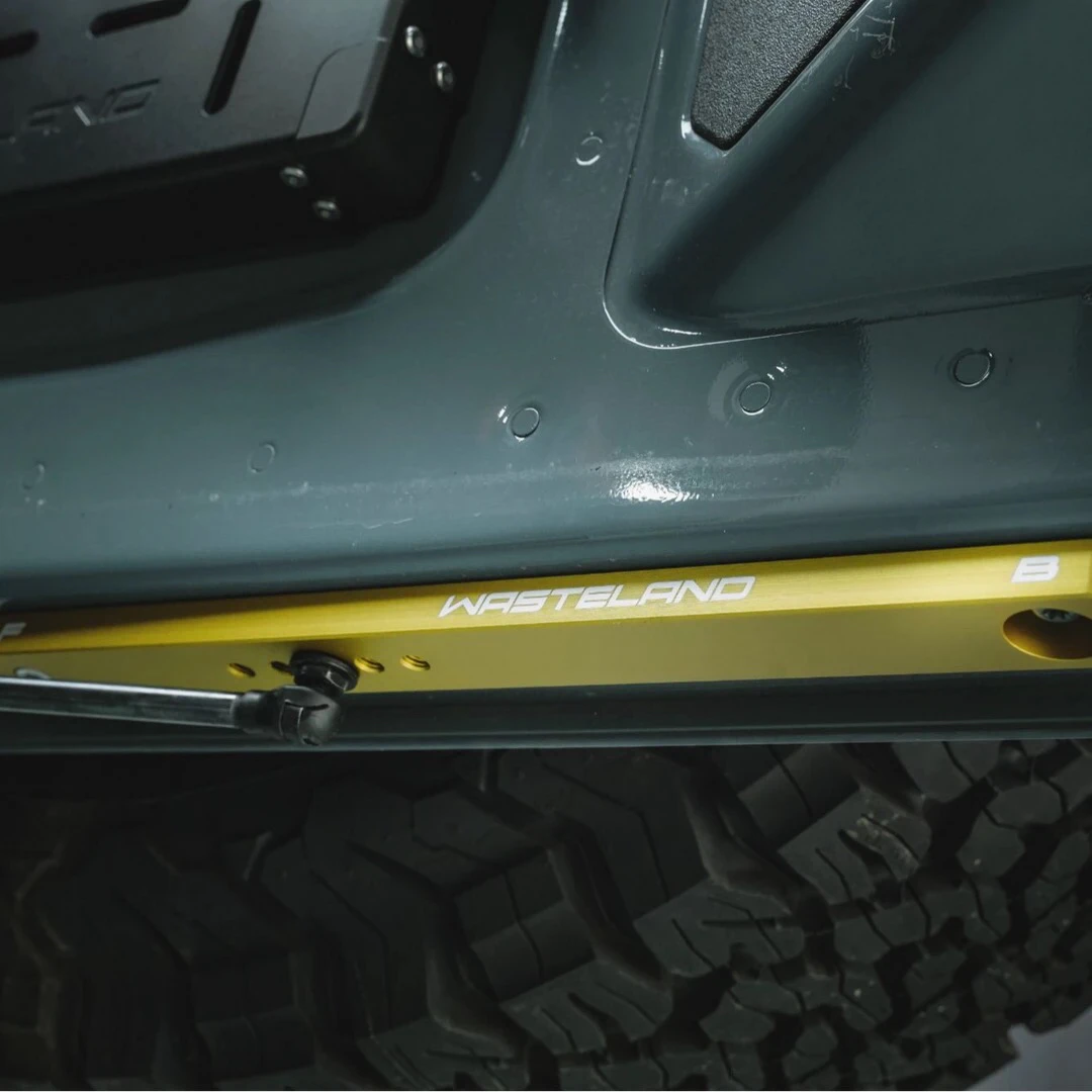 

Аксессуары для ограничения открывания задней двери Ford Bronco, неразрушающая установка, модуль ограничителя задней двери из алюминиево-магниевого сплава